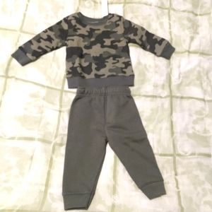 Camo Fleece Set